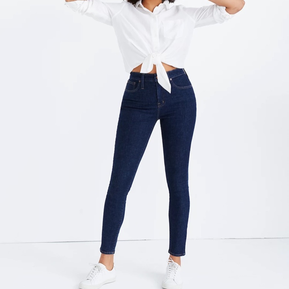 Madewell Curvy High-Rise skinny jeans size 26